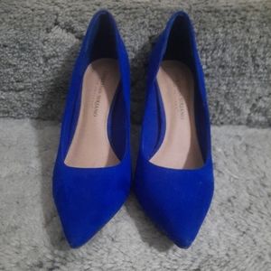 Royal blue heels